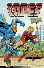 Cover of INVINCIBLE UNIVERSE CAPES #11, published by Image