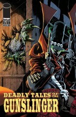 Cover of DEADLY TALES OF THE GUNSLINGER SPAWN #18, published by Image