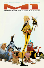 Cover of M1: MONSTER RACING LEAGUE, VOL. 1 TP, published by Image