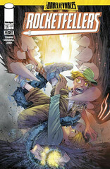 Cover of ROCKETFELLERS #15, published by Image