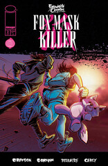 Cover of EXQUISITE CORPSES: FOX MASK KILLER #2, published by Image