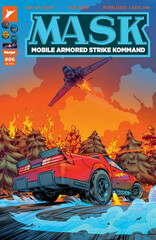 Cover of MASK #6, published by Image