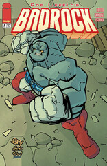 Cover of BADROCK #4, published by Image