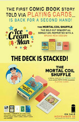 Cover of ICE CREAM MAN THE MORTAL COIL SHUFFLE CARD (NEW EDITION), published by Image