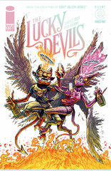 Cover of LUCKY DEVILS #10, published by Image