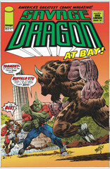 Cover of SAVAGE DRAGON #283, published by Image