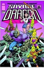 Cover of SAVAGE DRAGON #284, published by Image