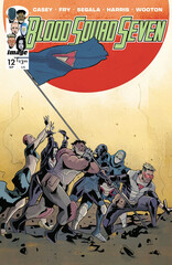 Cover of Blood Squad Seven #12, published by Image