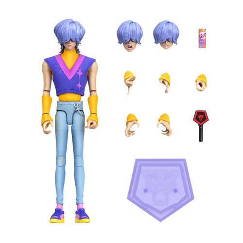 KPop Demon Hunters Saja Boys Mystery 6.7-Inch Action Figure, Accessories & Swappable Faces & Hands, KPop Demon Hunters product photograph published by Mattel