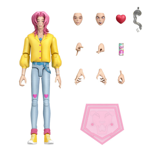 KPop Demon Hunters Saja Boys Romance 6.6-Inch Action Figure, Accessories & Swappable Faces & Hands, KPop Demon Hunters product photograph published by Mattel