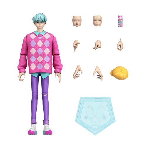 KPop Demon Hunters Saja Boys Baby 6.5-Inch Action Figure With Accessories & Swappable Faces & Hands, KPop Demon Hunters product photograph published by Mattel