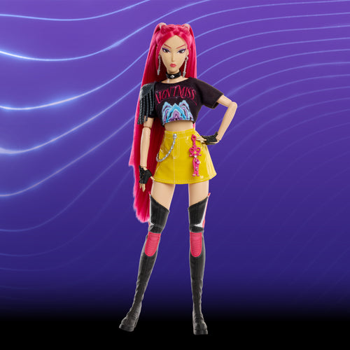 KPop Demon Hunters Mira Fashion Doll, Mattel Creations product photograph
