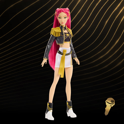 KPop Demon Hunters Singing Mira Fashion Doll, Mattel Creations product photograph