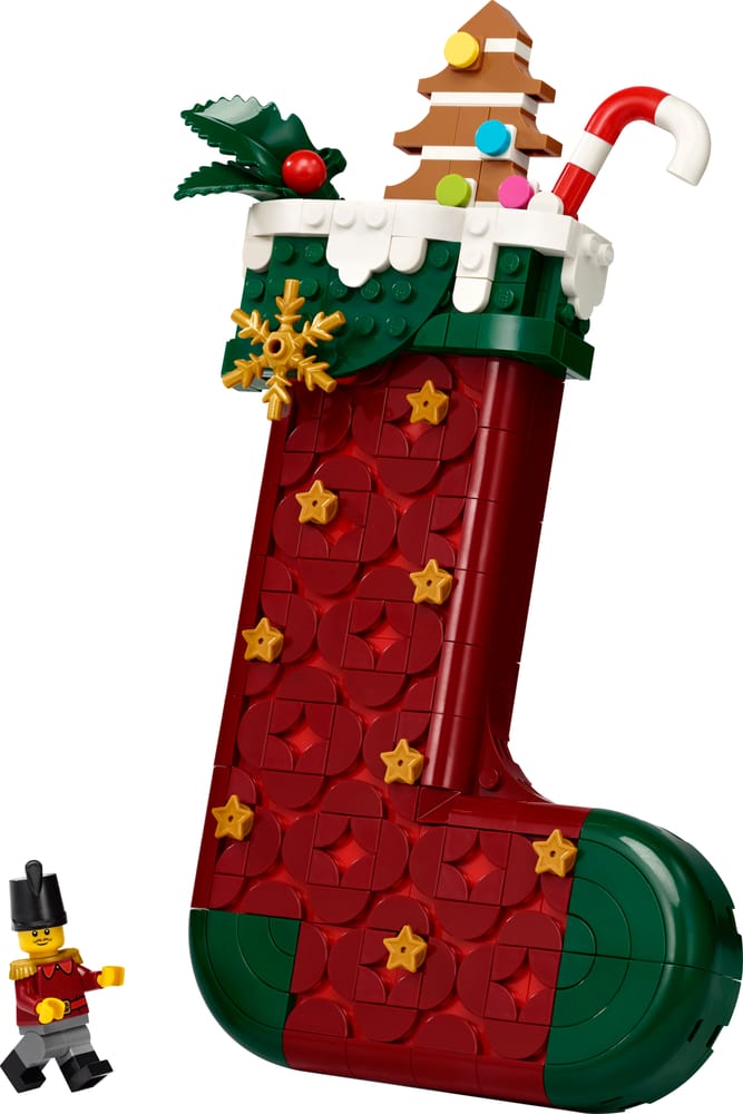 LEGO set 40958 Christmas Stocking, 342 pieces, LEGO product photograph