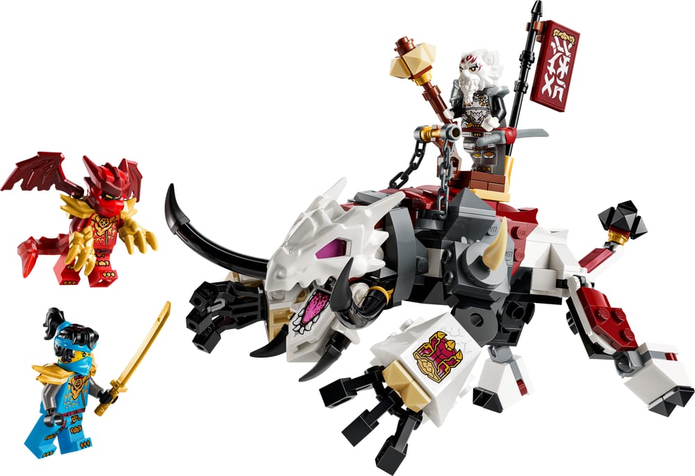 LEGO NINJAGO set 71863 Zilvar and Grimtak the Dragon Beast, 232 pieces, LEGO product photograph