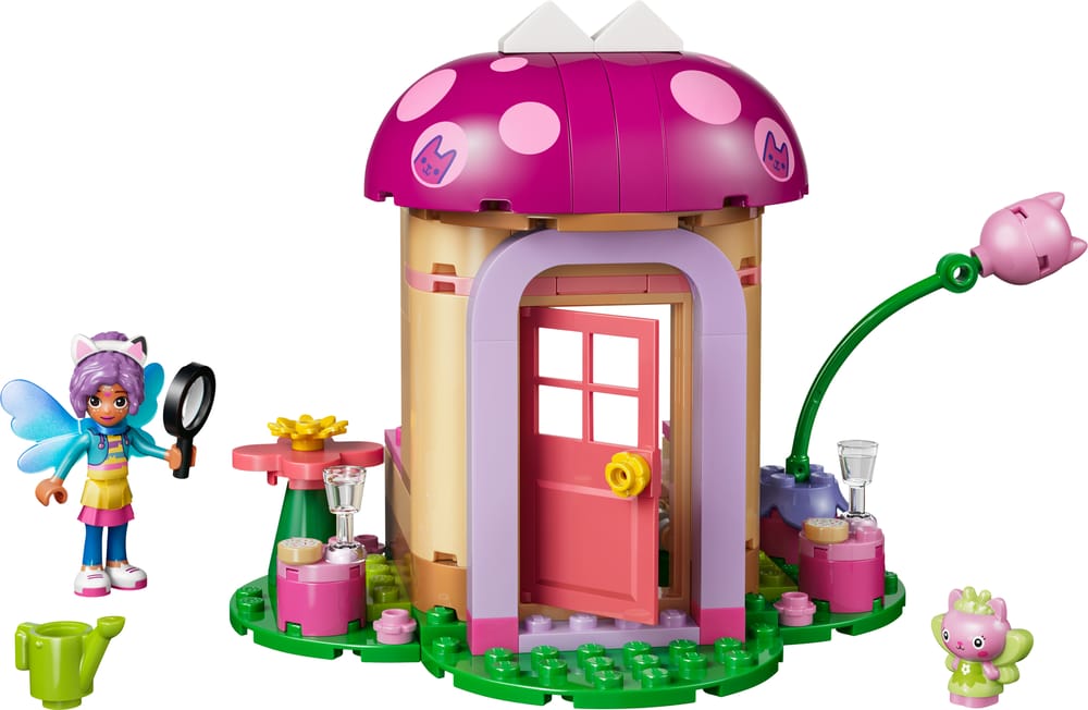 LEGO Gabby's Dollhouse set 11212 Kitty Fairy's Garden House, 103 pieces, LEGO product photograph