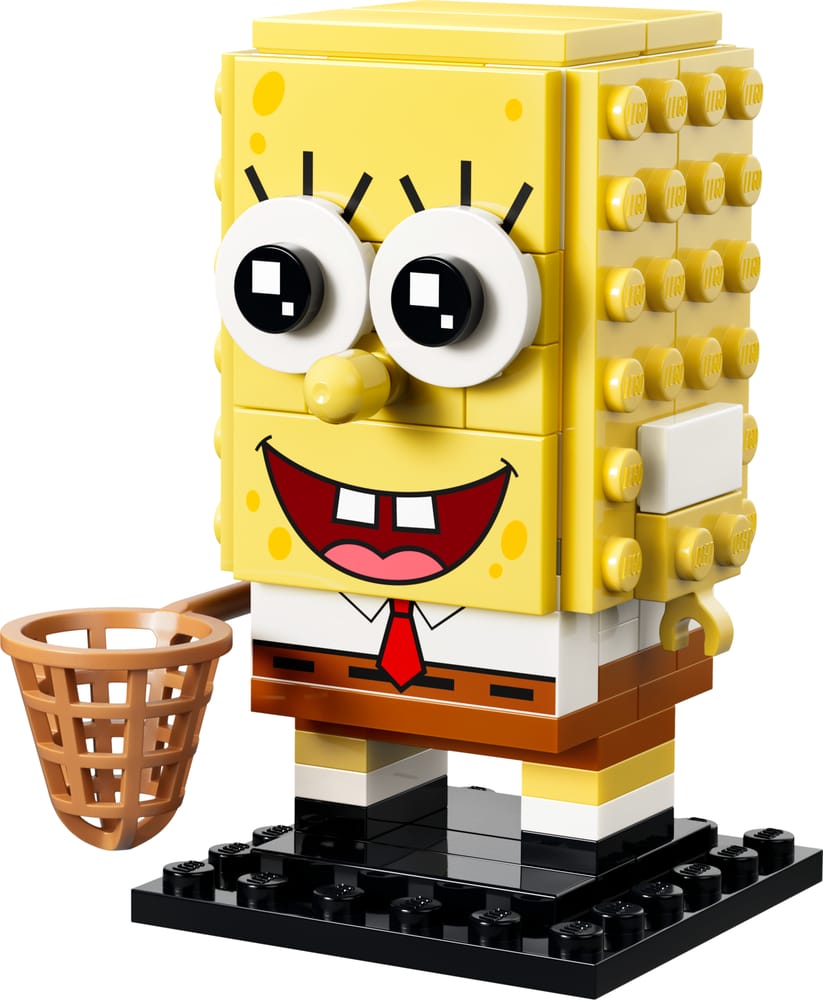LEGO BrickHeadz set 40858 SpongeBob SquarePants Figure, 72 pieces, LEGO product photograph