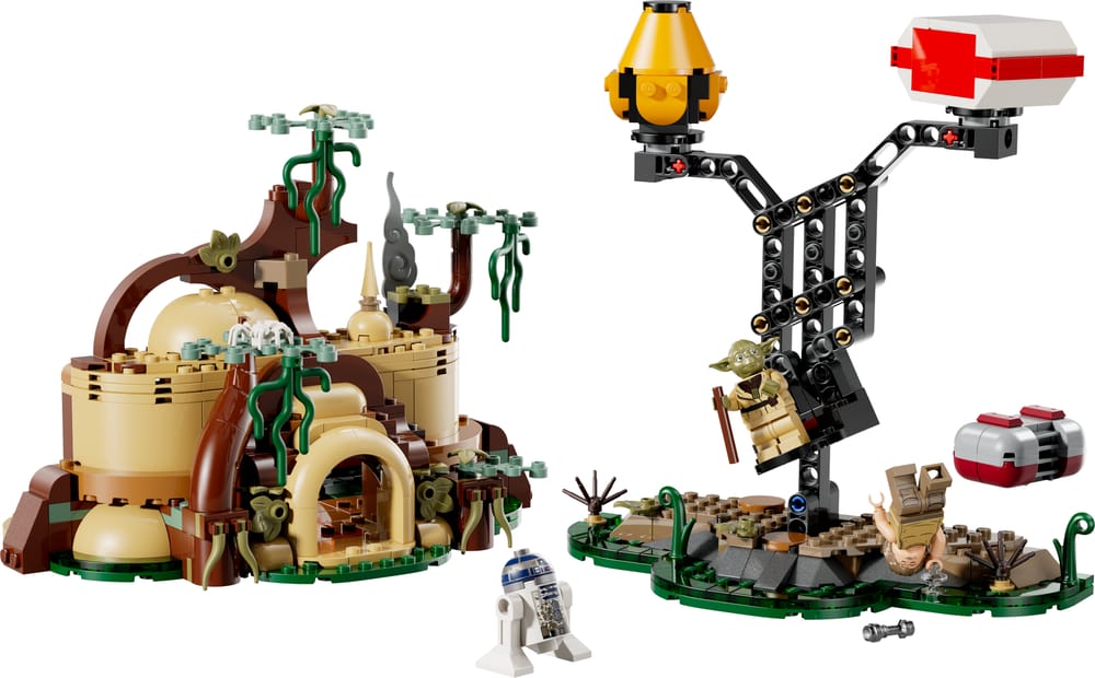 LEGO Star Wars set 75422 SMART Play™: Yoda's Hut and Jedi Training, 440 pieces, LEGO product photograph