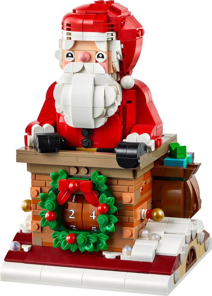 LEGO set 40874 Santa's Holiday Countdown, 873 pieces, LEGO product photograph