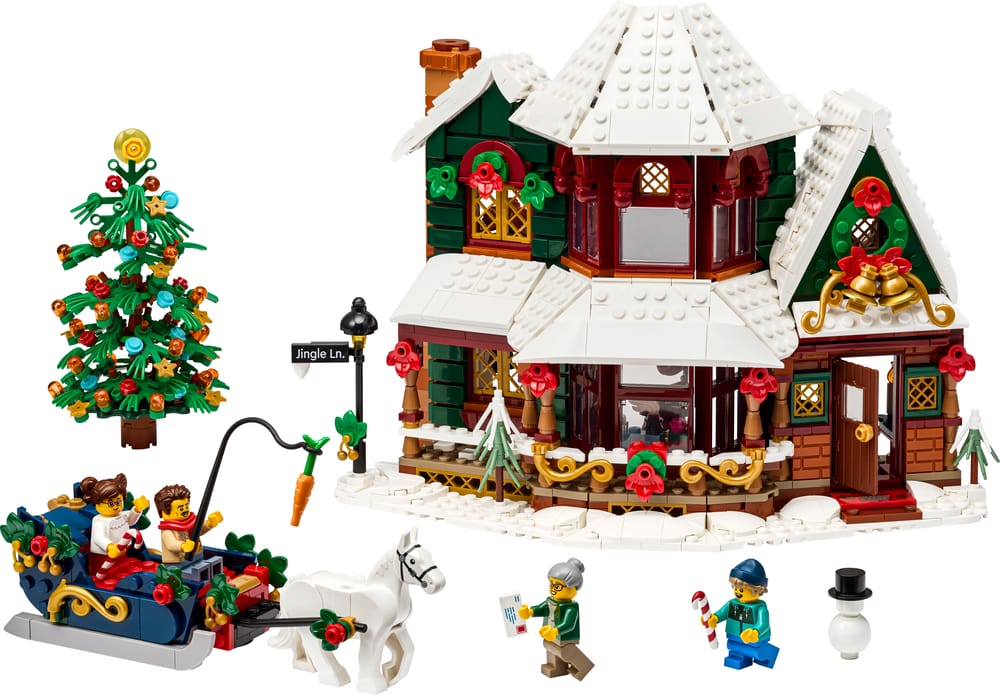 LEGO Icons set 11387 Holiday House, 1,354 pieces, LEGO product photograph