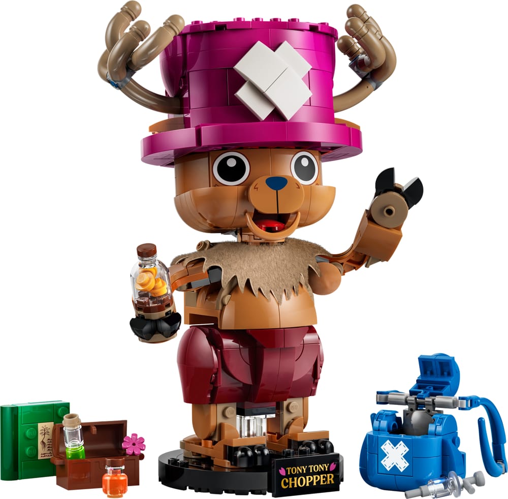 LEGO One Piece set 75643 Tony Tony Chopper, 577 pieces, LEGO product photograph