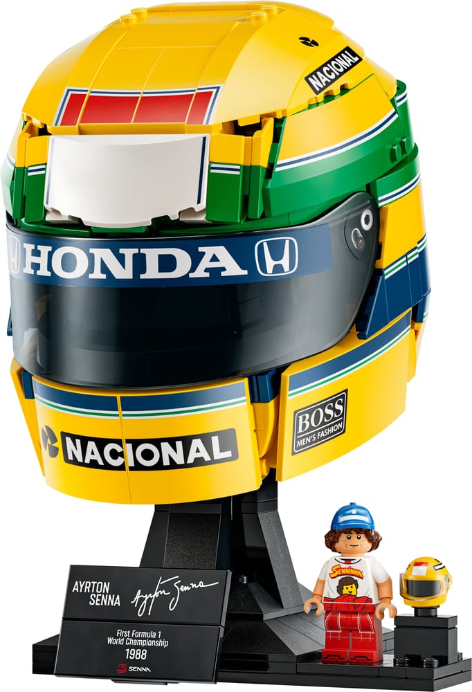 LEGO Editions set 43024 Ayrton Senna Helmet, 931 pieces, LEGO product photograph