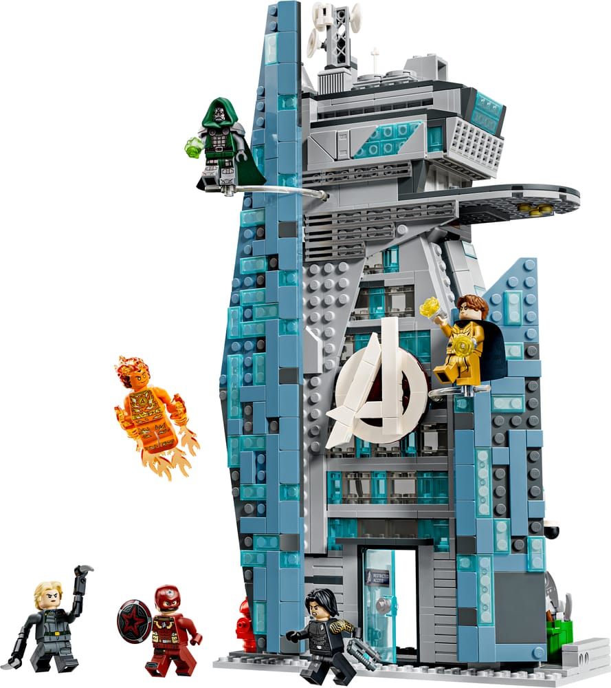LEGO Marvel set 76352 Avengers: Doomsday New Avengers Tower, 954 pieces, LEGO product photograph