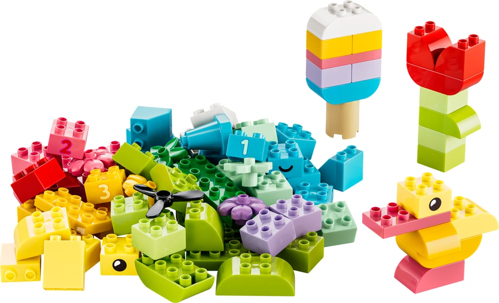 LEGO DUPLO set 10479 Colorful Creative Box, 80 pieces, LEGO product photograph