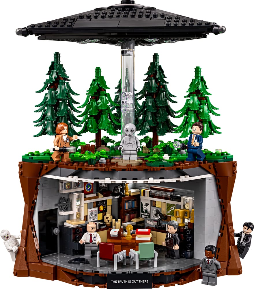 LEGO Ideas set 21369 The X-Files, 1,478 pieces, LEGO product photograph