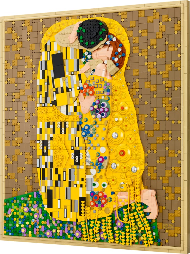 LEGO Art set 31221 Gustav Klimt – The Kiss, 4,000 pieces, LEGO product photograph