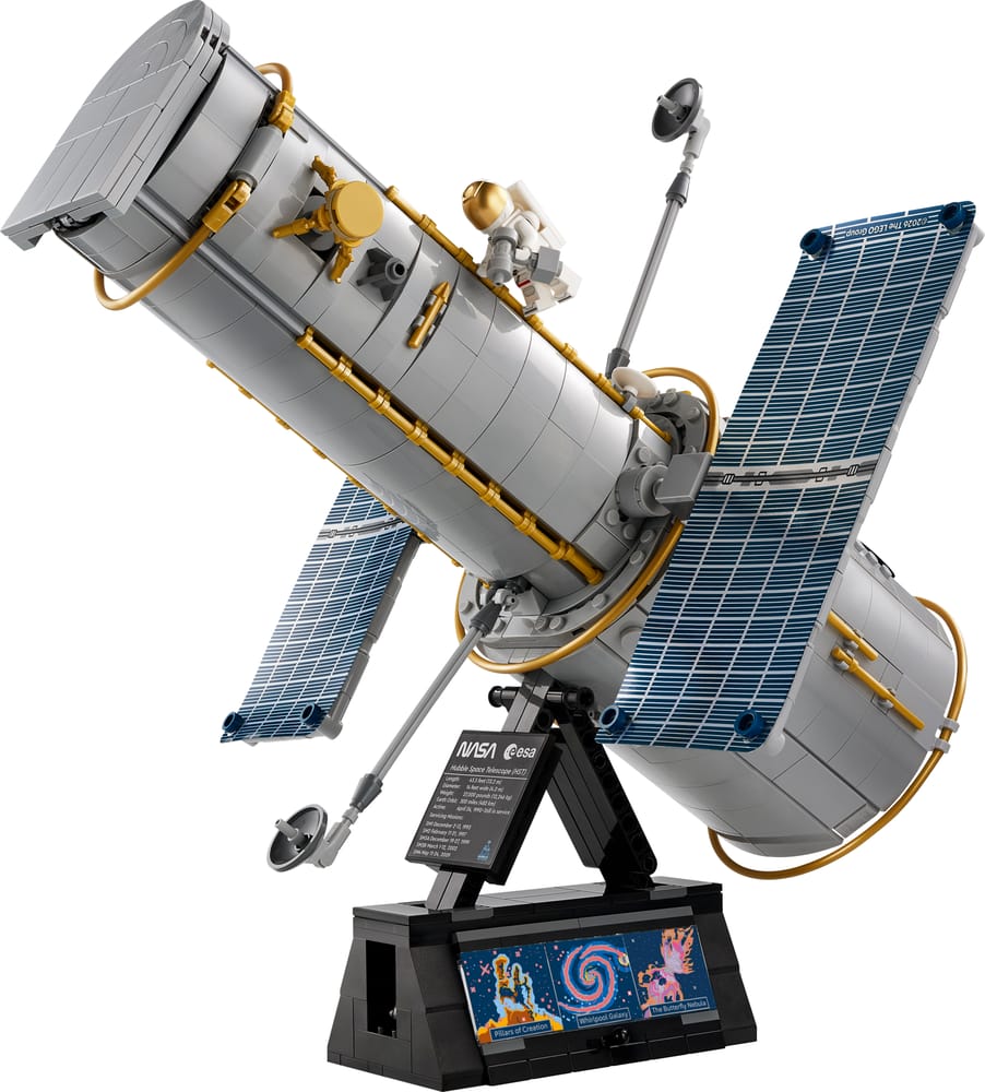 LEGO Icons set 11382 Hubble Space Telescope, 1,252 pieces, LEGO product photograph