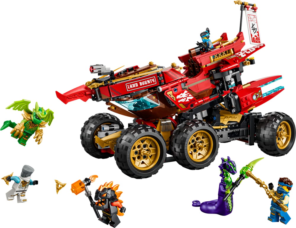LEGO NINJAGO set 71869 Land Bounty, 1,214 pieces, LEGO product photograph