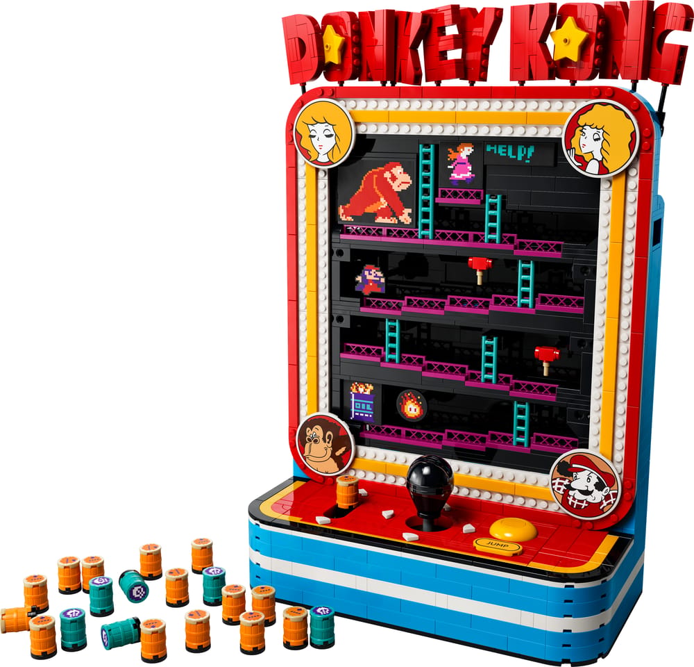 LEGO Super Mario set 72051 Donkey Kong™ Arcade, 1,367 pieces, LEGO product photograph