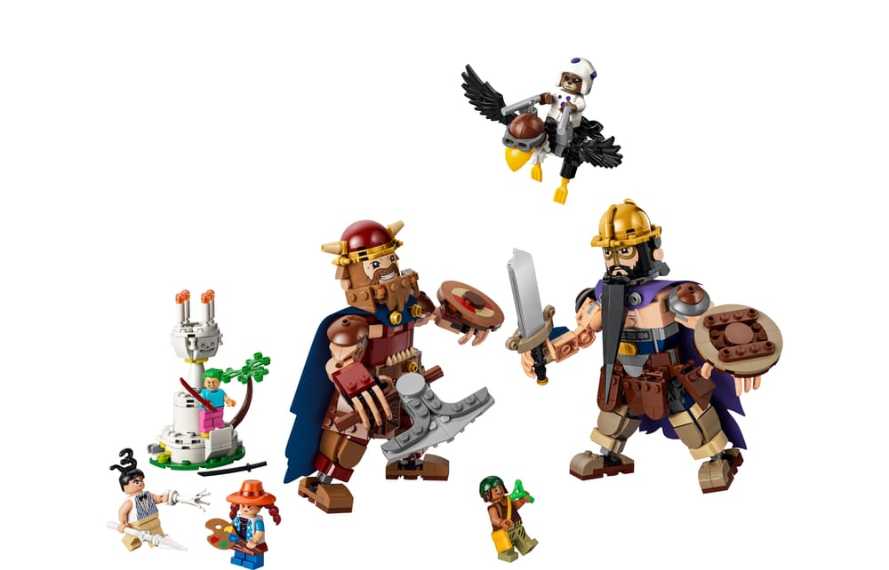 LEGO One Piece set 75644 Dorry vs. Brogy – Giants of Little Garden, 733 pieces, LEGO product photograph