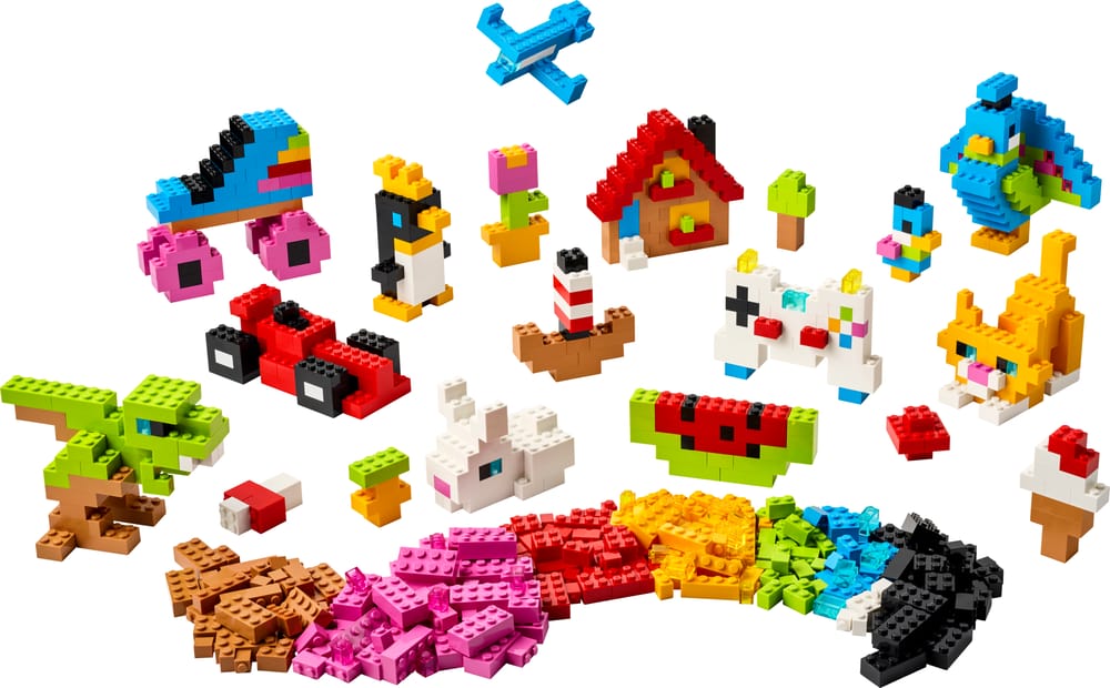 LEGO Classic set 11045 Creative Colorful Bricks, 820 pieces, LEGO product photograph