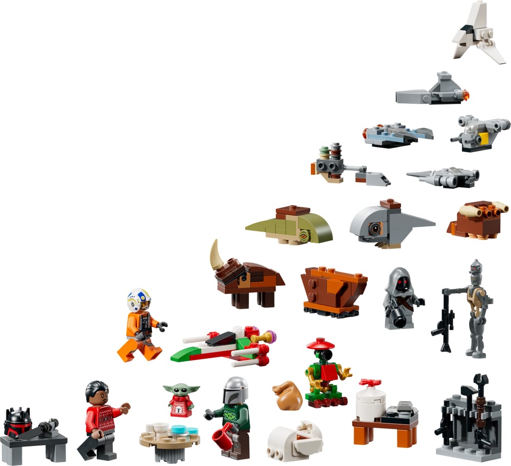 LEGO Star Wars set 75456 LEGO® Star Wars™ Advent Calendar 2026, 293 pieces, LEGO product photograph