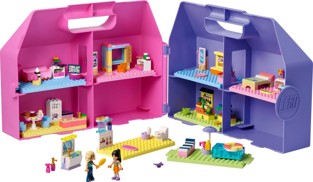 LEGO Friends set 42697 Creative Dollhouse Suitcase, 355 pieces, LEGO product photograph