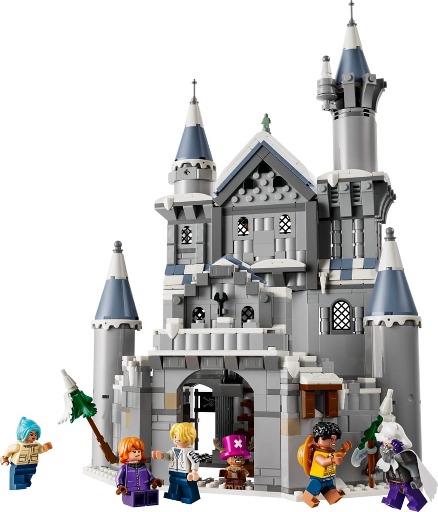 LEGO One Piece set 75645 Battle at Drum Castle, 1,038 pieces, LEGO product photograph