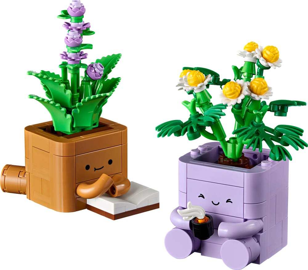 LEGO Botanicals set 10371 Cozy Plants, 248 pieces, LEGO product photograph