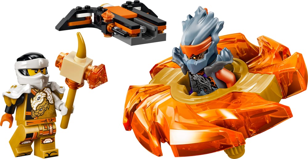 LEGO set 71873 Cole vs. Evil Cole Spinner, 58 pieces, LEGO product photograph