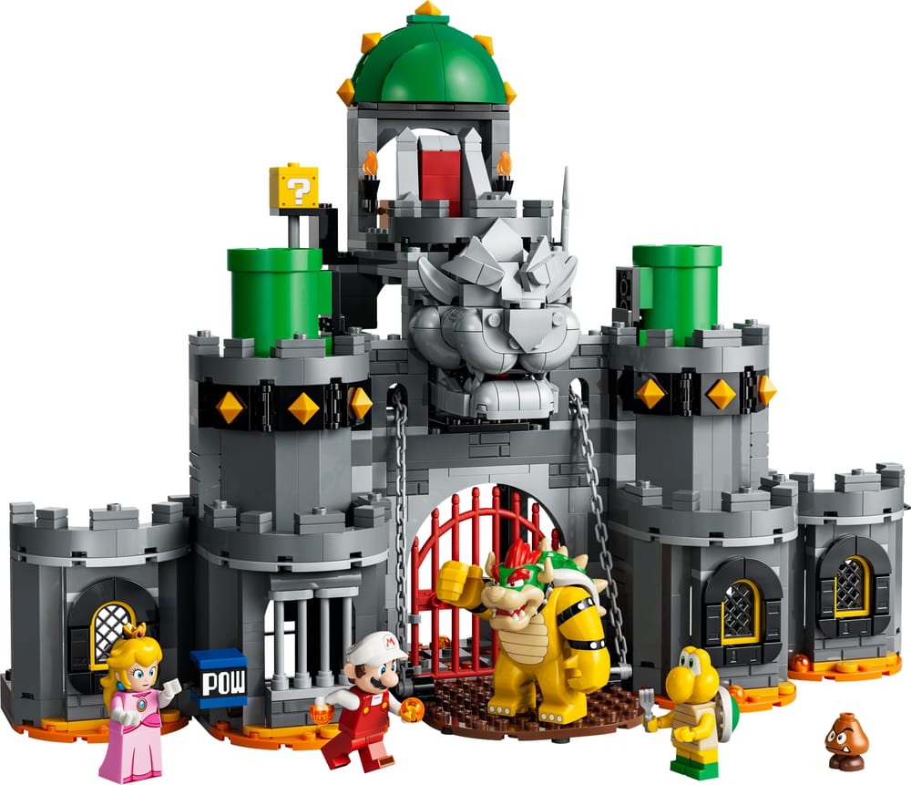 LEGO Super Mario set 72060 Fire Mario & Bowser's Castle, 850 pieces, LEGO product photograph
