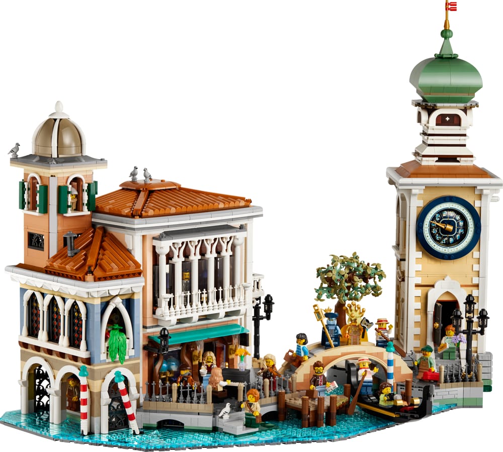 LEGO Icons set 11388 Venetian Neighborhood, 5,682 pieces, LEGO product photograph