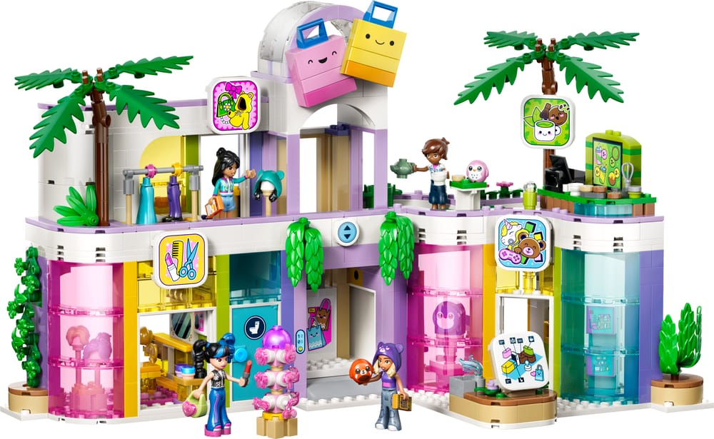 LEGO Friends set 42719 Heartlake City Shopping Mall, 843 pieces, LEGO product photograph