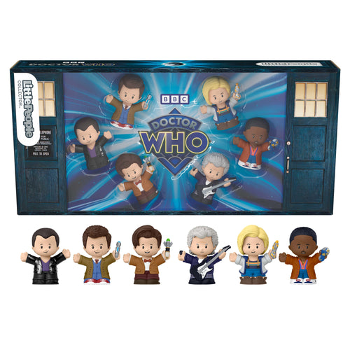 Little People Collector Doctor Who TV Series Special Edition Set, Mattel Creations product photograph