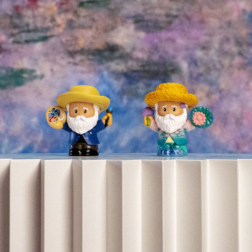 Little People Collector x MoMA Claude Monet Figure Set, Mattel Creations product photograph