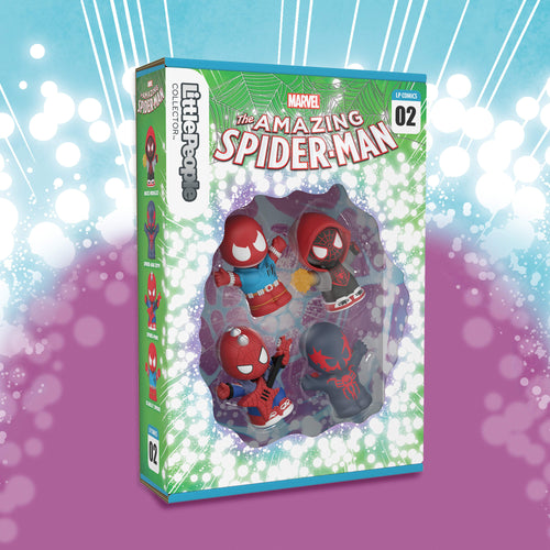 Little People Collector Marvel Spider-Man: Issue 2 Special Edition Set, Little People Collector product photograph published by Mattel Creations
