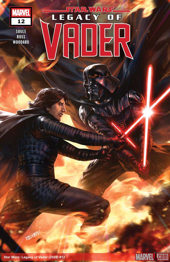 Cover of Star Wars: Legacy Of Vader #12, published by Marvel