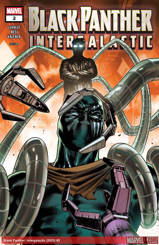 Cover of Black Panther: Intergalactic #2, published by Marvel