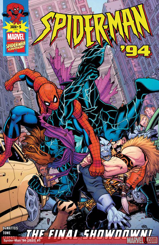 Cover of Spider-Man '94 #5, published by Marvel