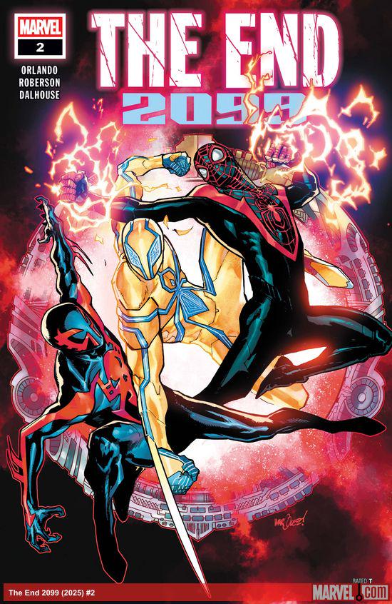 Cover of The End 2099 #2, published by Marvel